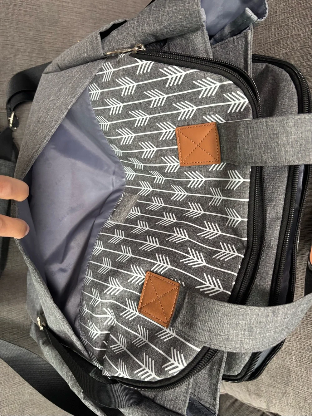 Lekebaby Diaper Tote  bag